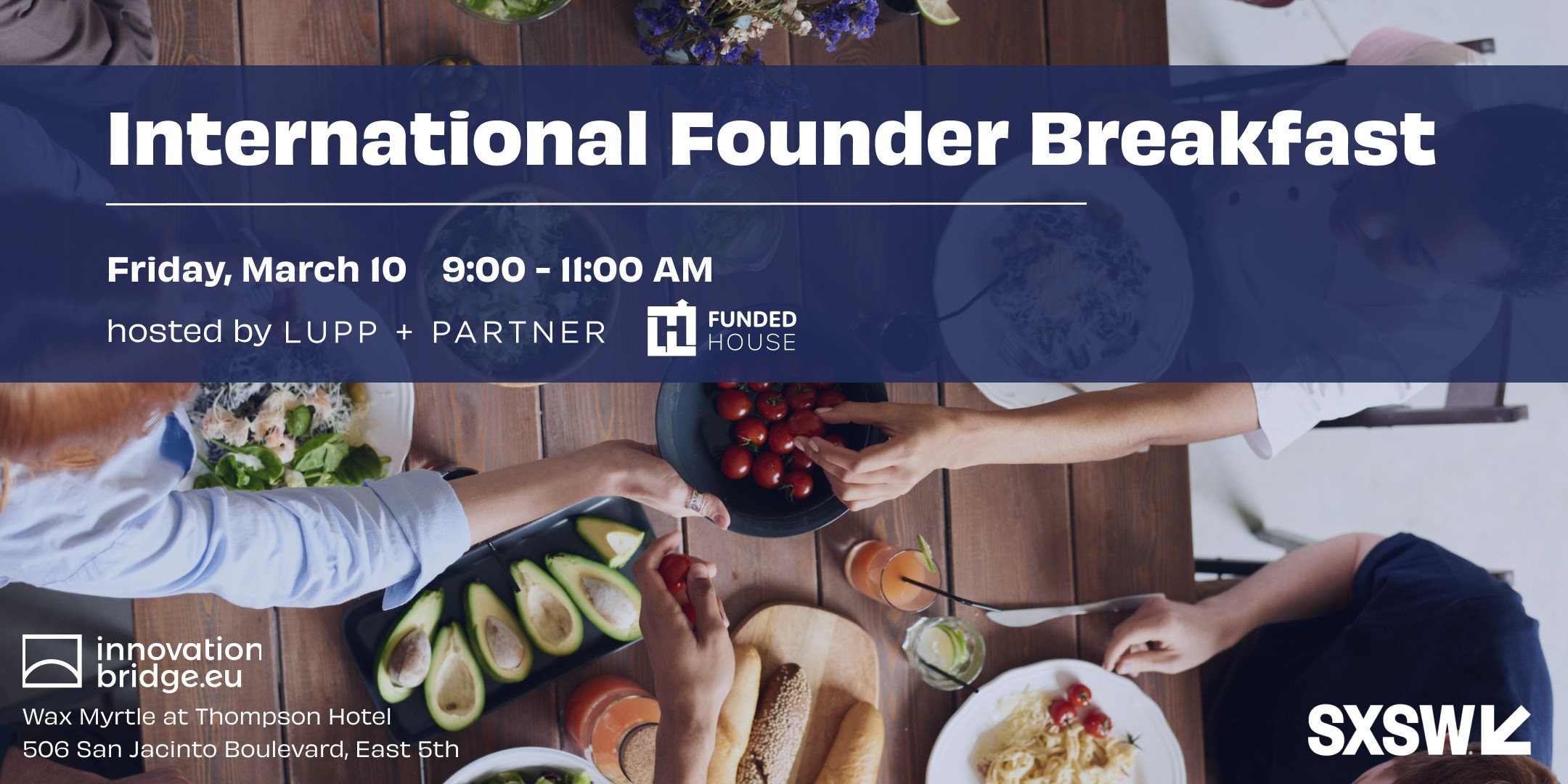 International Founder Breakfast Event Page