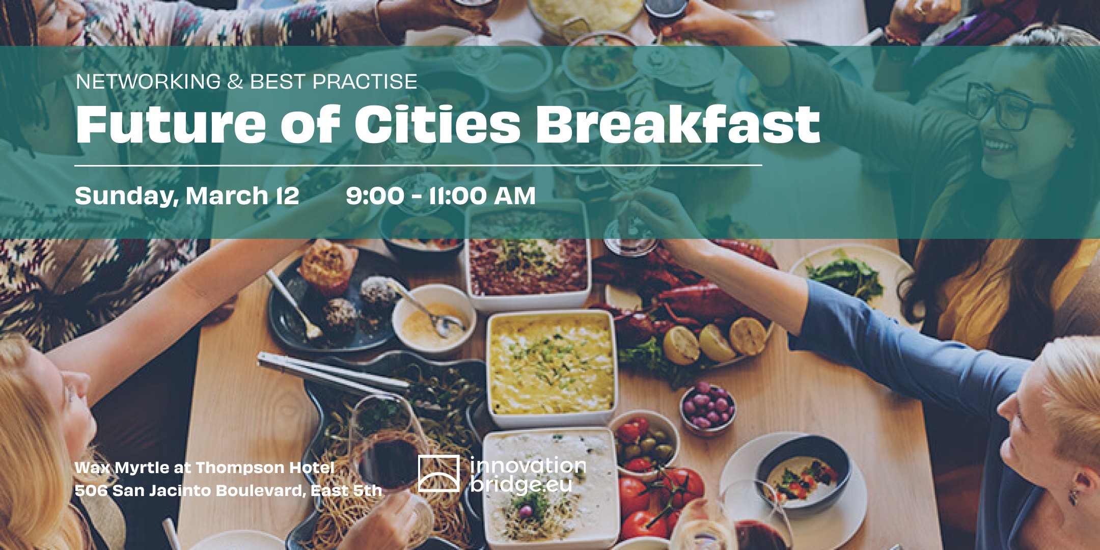 Future of Cities Breakfast Event Page