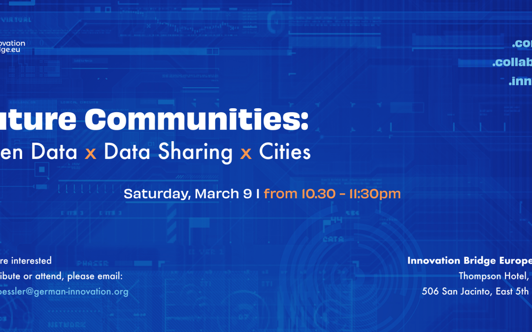 Future Communities: Open Data x Data Sharing x Cities